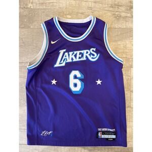 Nike‎ Dri-FIT NBA Swingman Jersey LeBron James Los Angeles Lakers City Edition L